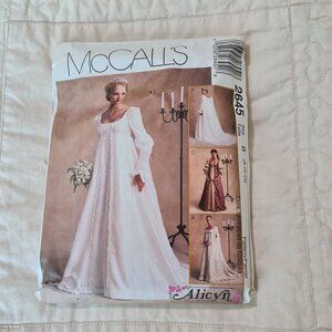McCall's 2645 Bridal Wedding Renaissance Dress Sewing Pattern, Alicyn Exclusives